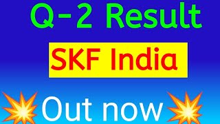 SKF India share Q2 result today SKF India share Q2 result 2025 [upl. by Lacey624]