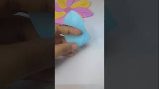 How to make paper flowerflower making tutorialeasy paper flower makingflower tutorialpaper craft [upl. by September]