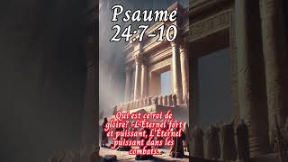 Lecture du Psaume 24710 psaumes bible [upl. by Viguerie]