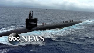 US nuclear deterrent patrols the world’s oceans l ABC News [upl. by Clayton]