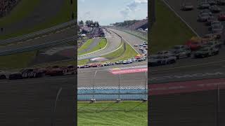 NASCAR Watkins Glen Turn 1 2024 Start and Restart nascar watkinsglen [upl. by Allit]