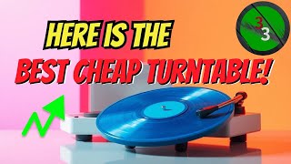 Discover the BEST CHEAP TURNTABLE for 2024 [upl. by Hamlet]