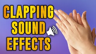 clapping sound effects  audience clapping sound  one person clapping sound [upl. by Jolynn]