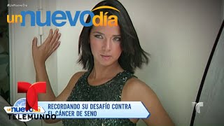 ¡Adamari López cuenta cómo fue su lucha contra el cáncer  Un Nuevo Día  Telemundo [upl. by Mcgill]