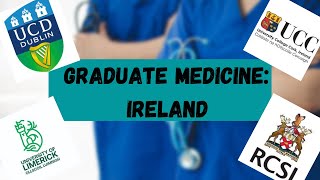 Application process to GRADUATE MEDICINE Ireland [upl. by Seve288]