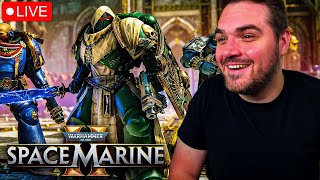 LIVE Warhammer 40k Space Marine 2 Platinum Trophy Grind  Operations Grind [upl. by Acilejna966]