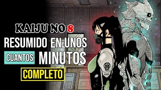 ◼️KAIJU NO 8 EL HOMBRE QUE SE CONVIRTIO en UN MONSTRUO  RESUMEN COMPLETO Todo el Manga [upl. by Daphna944]