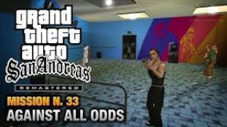 GTA San Andreas  Walkthrough  Mission 33  Gone Courting  Against All Odds HD [upl. by Boothe]