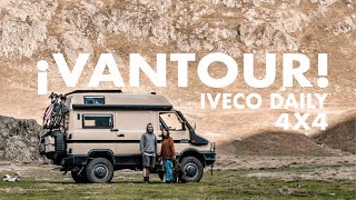 Vantour Iveco Daily 4010 4x4  Abrimos las puertas de nuestra CAMPER 4x4 [upl. by Asiak]