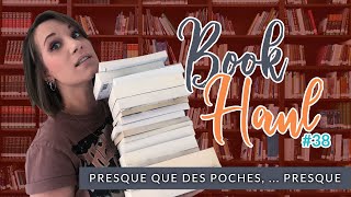 Book Haul n°38  Presque que des poches  presque [upl. by Eido756]