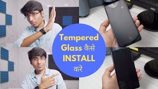 How To Install Tempered Glass Perfectly Without Bubbles HINDI [upl. by Josy]