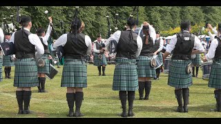 Inveraray amp District Pipe Bands medley at the 2023 UK Championships in Lurgan [upl. by Notlrak368]