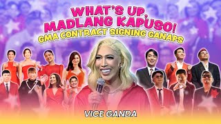 What’s Up Madlang Kapuso GMA Contract Signing Ganaps [upl. by Flanders]