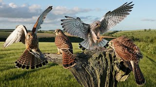 Kestrel Dad Raises Chicks Alone After Mum Disappears  Full Story  Mr amp Mrs Kes  Robert E Fuller [upl. by Teeniv]