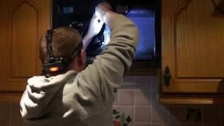 Kitchen hood fan DIY How fix fan motor if not rotate HOW TO REPAIR A STUCK UP EXHAUST FAN [upl. by Risa955]