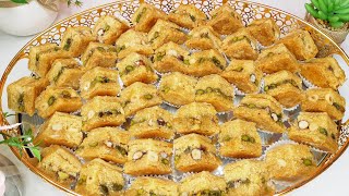 بقلاوة تونسية أصيلة😍بنة و مذاق ولا أروعحلويات العيد baklawa tunisienne [upl. by Claire]