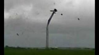 WindmillWind Turbine Explosion [upl. by Cassady]