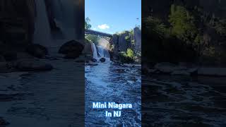 Mini Niagara falls in New Jersey USA [upl. by Esihcoc495]