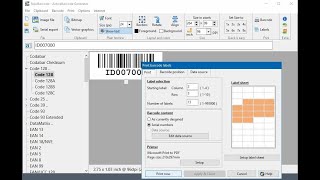 How to print barcode labels [upl. by Irmina186]