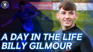 quotI Look Up To Cesc Fabregasquot  A Day In The Life Of Billy Gilmour [upl. by Noillimaxam]