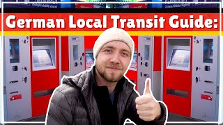 How To Buy Tickets and Navigate Germanys Public Transportation  Munich Germany [upl. by Roxanna]