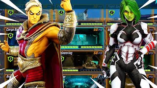 Infinity Watch Vs Emmarauders  War Highlights  MARVEL Strike Force  MSF [upl. by Nosiaj]