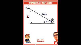 🔺Triángulos Notables ✅ geometry geometria matematicas triángulosnotables trigonometry [upl. by Hanikehs]