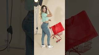 JEANS MUJERES jeansmujer jeanjeans shortsjeans shorts shortsfeed [upl. by Eicnarf]