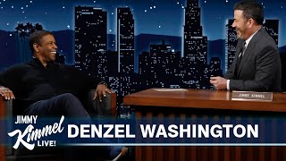 Denzel Washington on Sidney Poitier High Speed Chases Cowboys Loss amp 91YearOld Superfan Surprise [upl. by Chaddie]