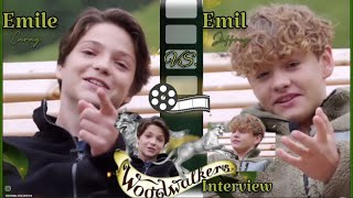 Interview mit Emile und Emil  Carag⛰️🦁 vs Jeffrey🐺🌕  Woodwalkers  Der Film🐾🎬 woodwalkersfilm [upl. by Suired767]