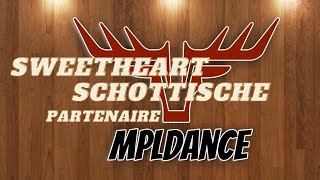 Sweetheart Schottische Partner Dance [upl. by Einnor]