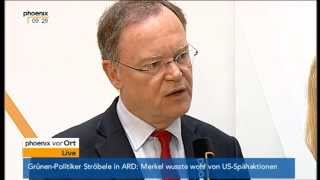 Stephan Weil SPD im Interview am 05072013 [upl. by Porte182]