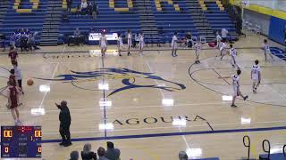 Agoura High School vs Oaks Christian Agoura High School vs Oaks Christian Boys Sophomore Basketball [upl. by Ahsyekat]