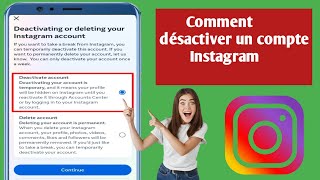 Comment désactiver temporairement votre compte Instagram  2024 [upl. by Yee]