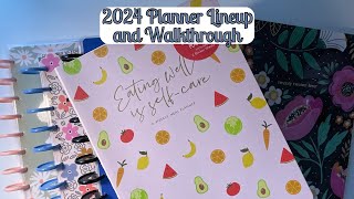 2024 Planner Lineup and Walk Through [upl. by Marcy679]