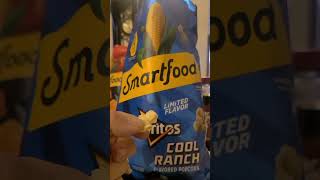 Tasting Smartfood Doritos Cool Ranch Popcorn Lets see how it tastes serveaux doritos coolranch [upl. by Geoffrey723]