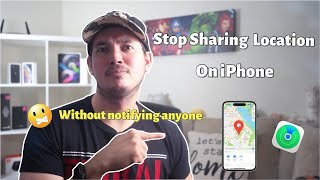 How to Stop Sharing Location on iPhone without Notifying Anyone 3 Working Ways Including Free Ones [upl. by Cowles517]