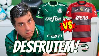 Qual camisa é mais valiosa Palmeiras X Flamengo Desfrutem [upl. by Soni]