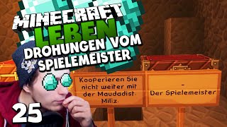 DROHUNG VOM SPIELEMEISTER amp BAM 42 DIAMANTEN ✪ Minecraft LEBEN 25  Paluten [upl. by Latsirk515]