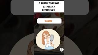 Vitamin A deficiency symptoms and signs  effect on skin vision hair loss etc nutritiontips [upl. by Merrili909]