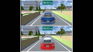 Sedan car 3 vs Compact car shorts car sakuraschoolsimulator [upl. by Etteuqram]