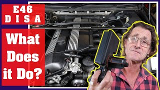 BMW E46 DISA VALVE  The WHAT the HOW and the WHY it WORKS amp FAILS 2021 [upl. by Htrag937]