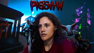 Os porcos se revoltaram com os humanos  Jogo de Terror Pigsaw [upl. by Nimzzaj]