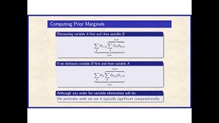 6a Inference by Variable Elimination I Chapter 6 [upl. by Noinatrad]