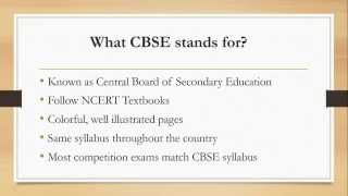 CBSE vs ICSE Syllabus [upl. by Macnamara]