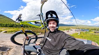 RIDING THE UKS ONLY BIKE PARK WITH A CHAIRLIFT [upl. by Oninotna]