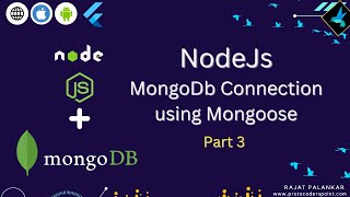 NodeJS mongodb connection using mongoose module  Part 3 [upl. by Necaj650]