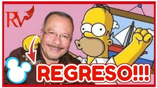 LAS VOCES ORIGINALES REGRESAN A LOS SIMPSON  HUMBERTO VELEZ VUELVE A SER HOMERO  RAVEN VÍDEOS [upl. by Ruelu]