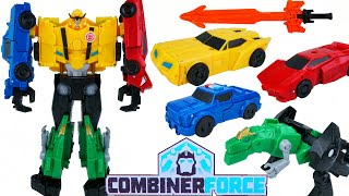 Transformers Combiner Ultra Bee Robots in Disguise Collection [upl. by Emearg]