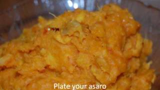 How to cook Asaro Yam Porridge [upl. by Eeneg161]